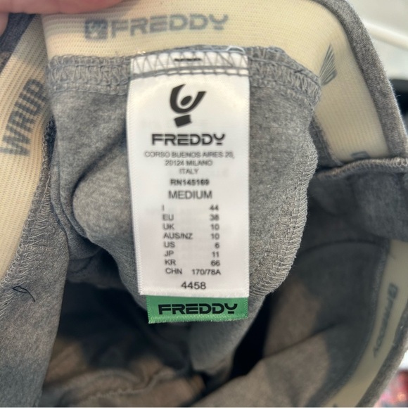 Women’s Freddy WRUP Skinny Trousers, Gray, Medium - Picture 8 of 9